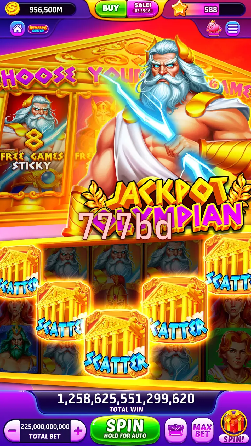 777bd লগইন